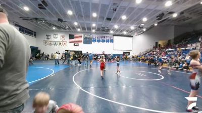 70 lbs Round 3 - Sterling Smith, Glenrock Wrestling Club vs Audrina Summers, Touch Of Gold Wrestling Club