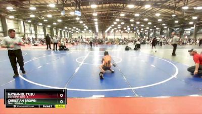 84 lbs Rd# 7- 10:45am Saturday Final Pool - Christian Brown, Team Michigan vs Nathaniel Trieu, East Coast Elite