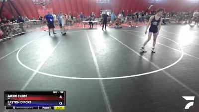 138 lbs Cons. Semi - Jacob Herm, WI vs Easton Dircks, MN