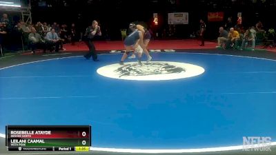 155 lbs Semifinal - Rosebelle Atayde, Denver North vs Leilani Caamal, Vista Peak