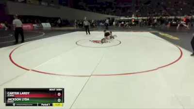 3A-145 lbs Quarterfinal - Jackson Lyda, Banks vs Carter Lardy, Burns