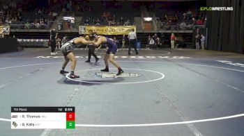 184 lbs 7th Place - Ryan Thomas, James Madison University vs Brad Kata, University Of Central Florida