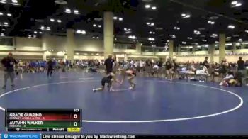 107 lbs Semis & Wb (16 Team) - Gracie Guarino, Charlie`s Angels-IL Pink vs Autumn Walker, Montana