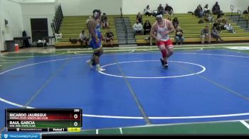 285 lbs Quarterfinal - Raul Garcia, San Jose State Club vs Ricardo Jauregui, Fresno State Wrestling Club