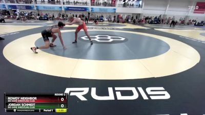 133 lbs Round 2 - Jordan Schmidt, Big Game Wrestling Club vs Rowdy Neighbor, Big Game Wrestling Club