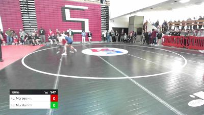 126 lbs Consi Of 8 #1 - Johnny Moraes, Melrose vs Juan Murillo, Excel Academy