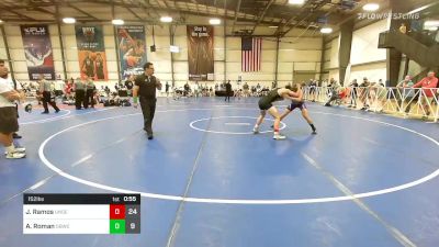 152 lbs Rr Rnd 1 - Joseph Ramos, Underground Fight Club vs Aiden Roman, OBWC Gremlins