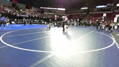 110 lbs Round Of 32 - Abbi Cooper, Clayton Valley vs Jennifer Flores, Lutheran Orange