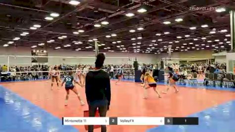 Mintonette 11 vs VolleyFX - 2022 JVA Summerfest presented by Nike