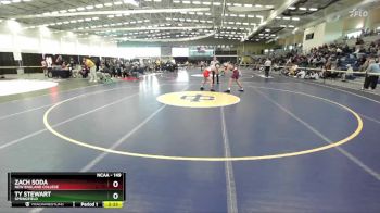 149 lbs 3rd Place Match - Zach Soda, New England College vs Ty Stewart, Springfield