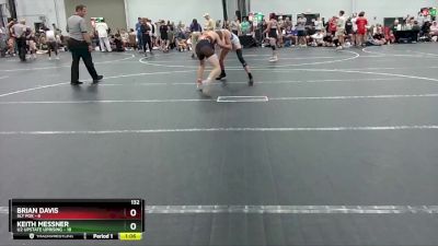 132 lbs Round 4 (8 Team) - Brian Davis, Sly Fox vs Keith Messner, U2 Upstate Uprising