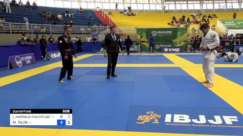 Jose Matheus Marchi Peixoto vs MARLON TAJIK 2024 Brasileiro Jiu-Jitsu IBJJF