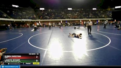 53 lbs 3rd Place Match - Landyn Schadt, Big Game Wrestling Club vs Auben Sweeting, Iowa