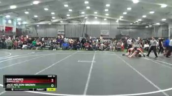 170 lbs Cross Bracket (8 Team) - Jace Nelson-Brown, Iowa Gold vs Sam Andres, Nebraska Red