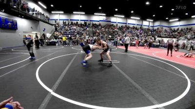 100 lbs Rr Rnd 2 - Landon Achziger, Choctaw Ironman Youth Wrestling vs Braxton Lewis, Noble Takedown Club