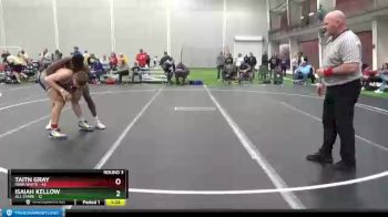 182 lbs Round 3 (4 Team) - Taitn Gray, Iowa White vs Isaiah Kellow, All Stars