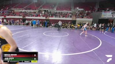 106 lbs 2nd Wrestleback And Semi-finals(16 Team) - Jase Rock, Amarillo vs Bryce Grassi, Grapevine