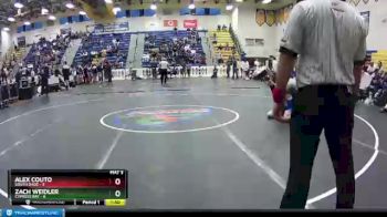152 lbs Quarterfinals (8 Team) - Zach Weidler, Cypress Bay vs Alex Couto, South Dade