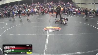 80 lbs Quarterfinal - Luke D`Ettore, C2X Academy vs Judah Jones, Coastal Elite