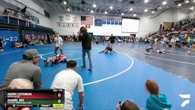 74 lbs Cons. Round 2 - Daniel Nix, Casper Wrestling Club vs Aiden Cothron, Douglas WC