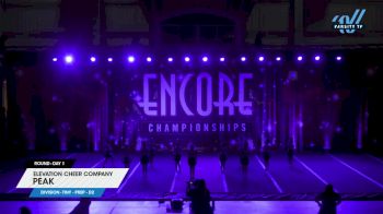 Elevation Cheer Company - Peak [2024 L1.1 Tiny - PREP - D2 Day 1] 2024 Encore Concord Showdown