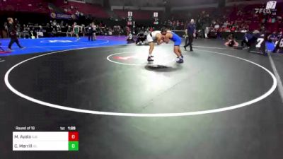 195 lbs Round Of 16 - Mark Ayala, St John Bosco (SS) vs Coby Merrill, Gilroy (CC)