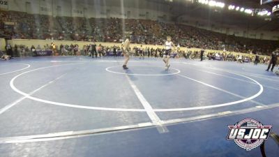 90 lbs Round Of 32 - Wyatt White, CacheWrestlingClub vs Maxuim Tuttle, SAW TC