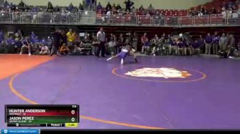 113 lbs Round 1 (3 Team) - Jason Perez, Grand Island vs Hunter Anderson, Hastings