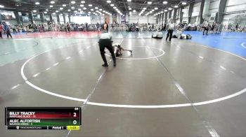 64 lbs Rd# 9- 2:15pm Saturday Final Pool - Alec Alfortish, Nauman Green vs Billy Tracey, Maryland BLACK