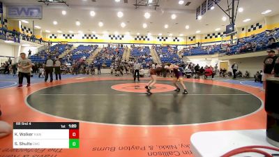 110 lbs Rr Rnd 4 - Kilyn Walker, Vian Wrestling Club vs Sunny Shults, Claremore Wrestling Club