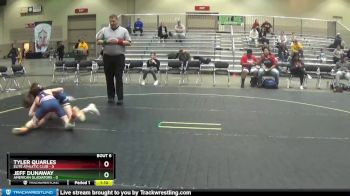 80 lbs Round 3 (4 Team) - Tyler Quarles, Elite Athletic Club vs Jeff Dunaway, American Gladiators