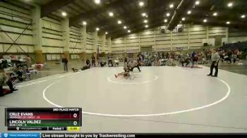 71 lbs Placement (16 Team) - Lincoln Valdez, Bear Cave vs Cruz Evans, Warriors Of Christ
