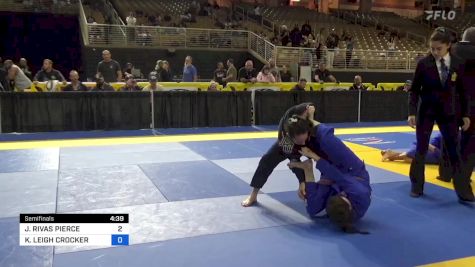 JILL RIVAS PIERCE vs KRYSTAL LEIGH CROCKER 2024 Pan Jiu Jitsu IBJJF Championship