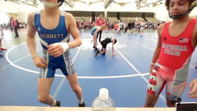 93 lbs Rr Rnd 5 - Isaak Anokye, Maine Trappers vs Gabe Oberheim, Apex