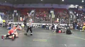 129 lbs Round 3 (4 Team) - Carter Oxley, Lowell White vs Bentley Tennihill, Grand Ledge