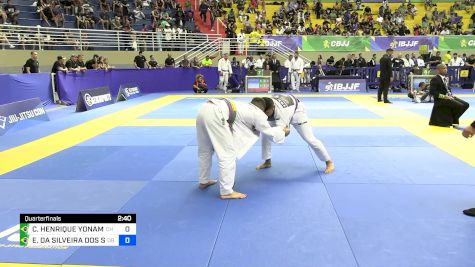 CAIO HENRIQUE YONAMINE vs ELIÉZER DA SILVEIRA DOS SANTOS 2024 Brasileiro Jiu-Jitsu IBJJF