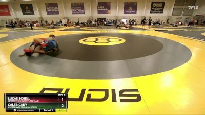 160 lbs Cons. Round 1 - Lucas Schell, Journeymen Wrestling Club vs Caleb Cady, Askren Wrestling Academy