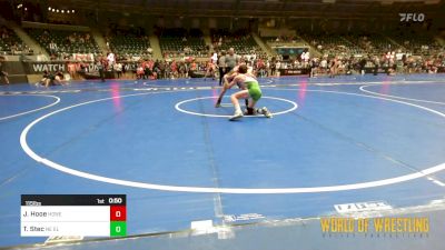 115 lbs Consi Of 32 #2 - Jack Hooe, Honey Badgers Wrestling Club vs Tripton Stec, Nebraska Elite