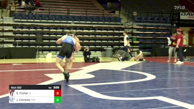 184 lbs Final - Sam Fisher, Virginia Tech vs James Conway, Franklin & Marshall