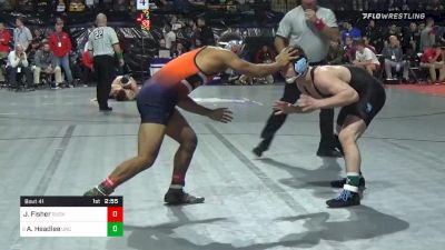 157 lbs Prelims - Jaden Fisher, Bucknell vs AC Headlee, North Carolina