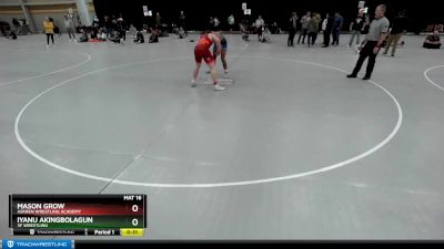 215 lbs Cons. Semi - Mason Grow, Askren Wrestling Academy vs Iyanu Akingbolagun, 3F Wrestling