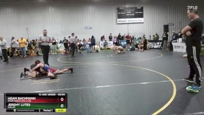 85/90 Round 1 - Jeremy Lutes, Holley vs Adam Bachmann, River Wrestling Club