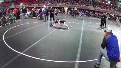 89 lbs Champ. Round 1 - Alivia Wiehn, Humphrey Saint Francis Flyers vs Addison Judy, Ashland-Greenwood Jr Wrestling