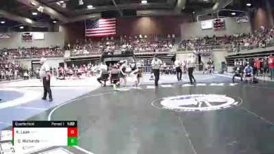 Quarterfinal - Quinn Richards, Green Canyon vs Kayson Leak, Sky View