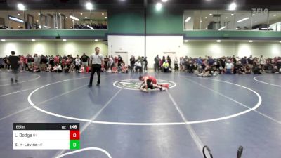 65 lbs Round Of 16 - Logan Dodge, MI vs Saul Heist-Levine, MT