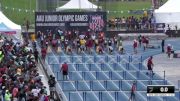 Youth Boys' 100m Hurdles Championship, Semi-Finals 6 - Age 13