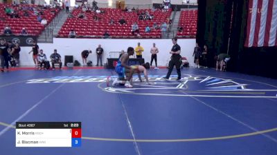 97 kg Cons 8 #1 - Kaiden Morris, Rochelle Wrestling Club vs James Blacman, Virginia