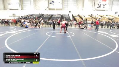 215 lbs Cons. Round 2 - Jaxson Woodward, Colonie Wrestling vs Zeke Fontanez, Club Not Listed