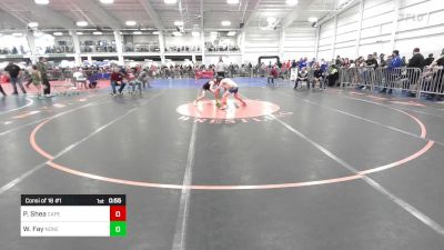 77 lbs Consi Of 16 #1 - Paxton Shea, Cape Ann YW vs William Fay, None