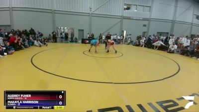 185 lbs Round 1 (6 Team) - Audrey Fuher, North Dakota vs Makayla Harrison, Florida